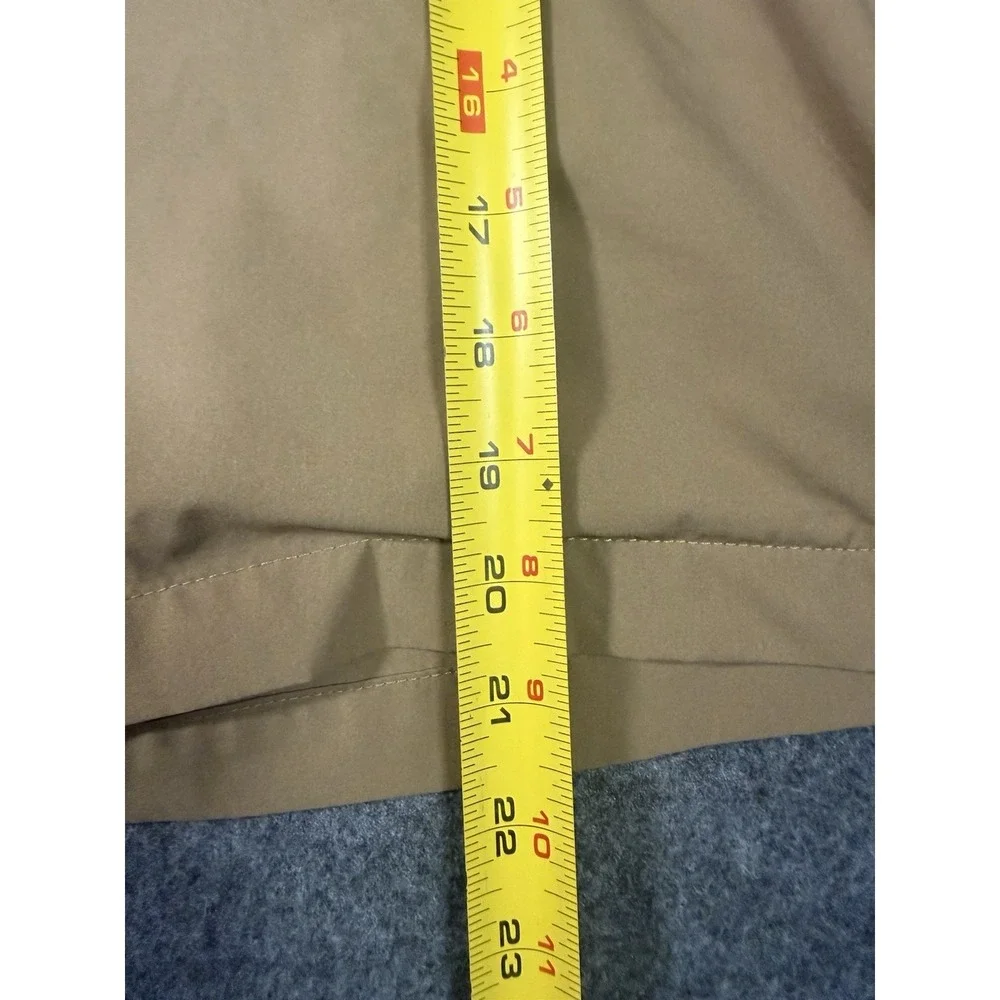 Orvis Men's Khaki Lightweight Performance Hiking Shorts Size 38